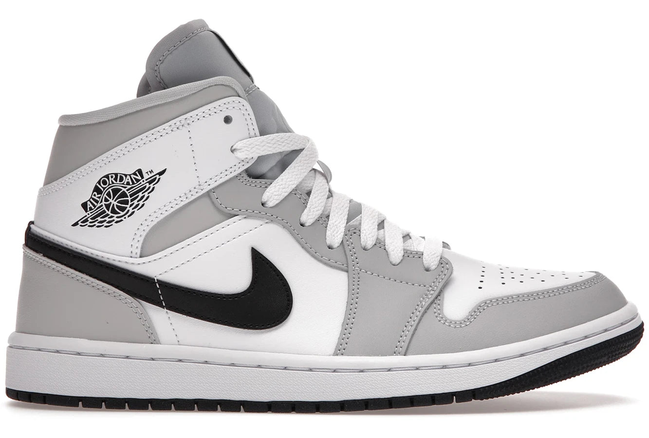 Air Jordan 1 Mid Light Smoke Grey