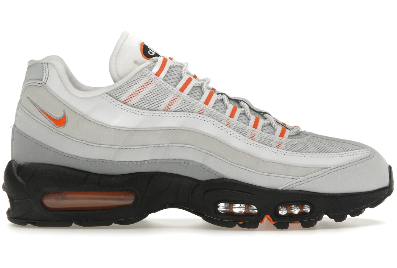 Nike Air Max 95 Wolf Gray Safety Orange Pure Platinum