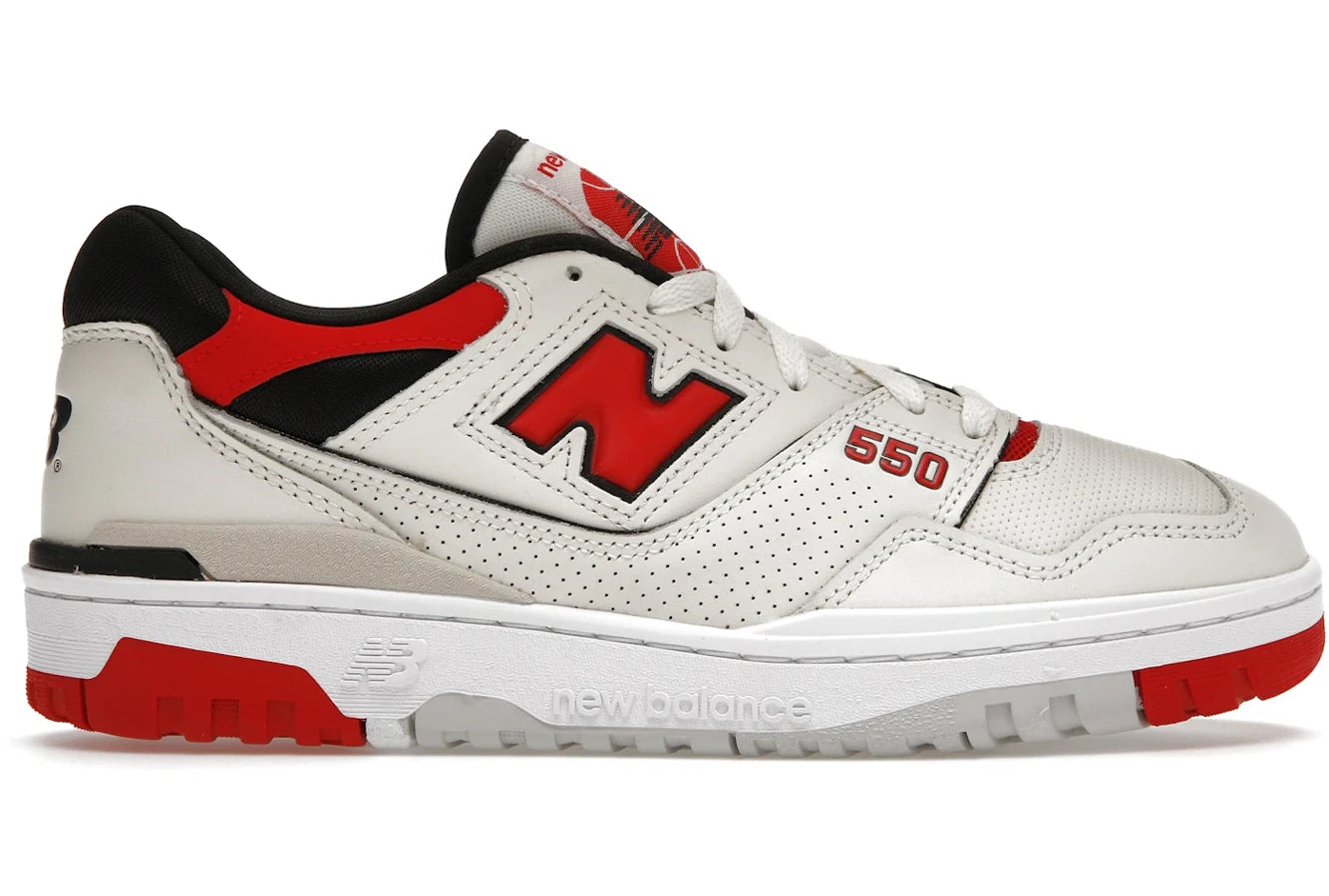 New Balance 550 Sea Salt True Red