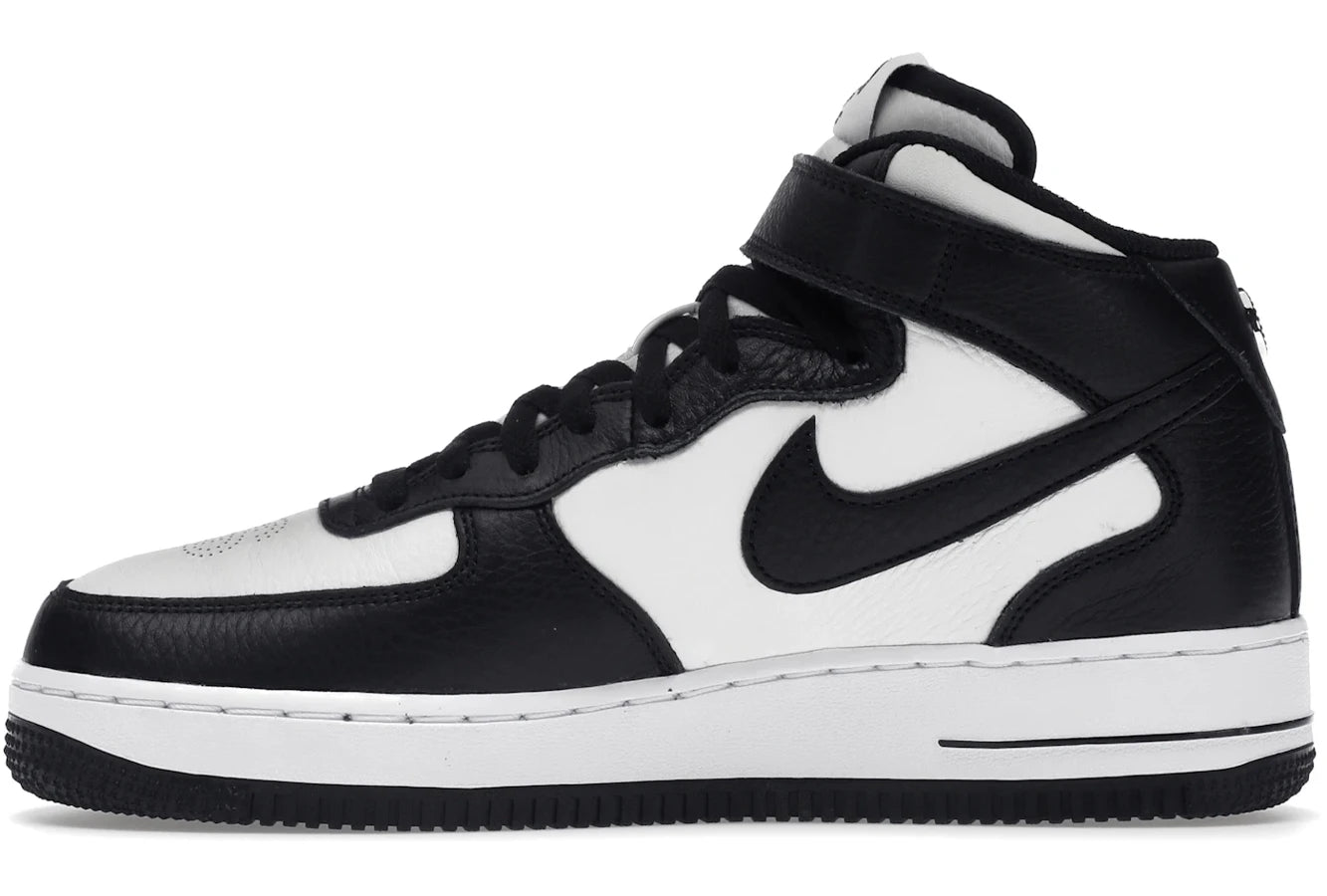 Nike Air Force 1 Mid Stussy Light Bone Black