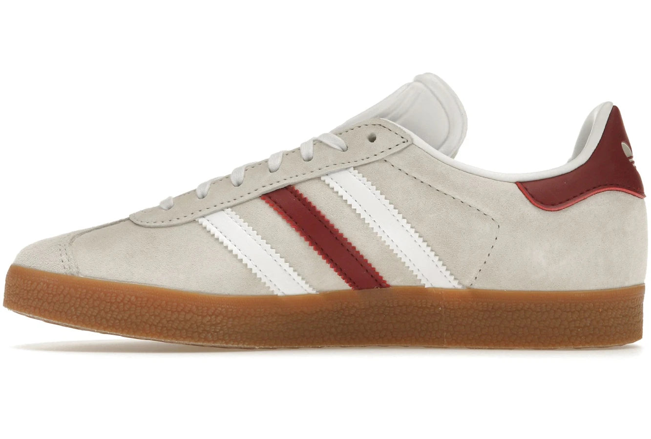 Adidas Gazelle Aluminum Collegiate Burgundy