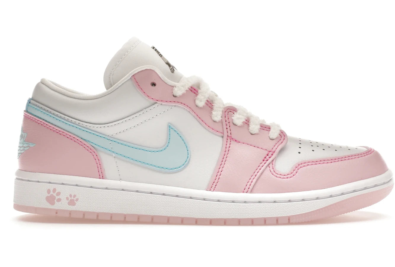 Air Jordan 1 Low SE Paw Print Pink Foam