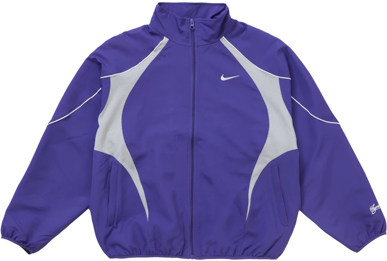 m*u様 Nike Supreme 上下 Track Jacket Purple Supreme Nike Track Jacket Purple