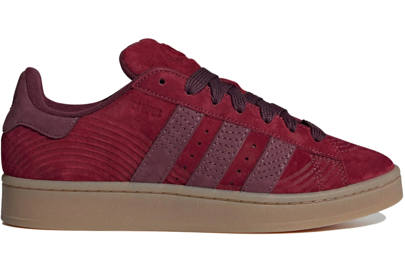 Adidas Campus 00s Japanese Rock Garden Burgundy