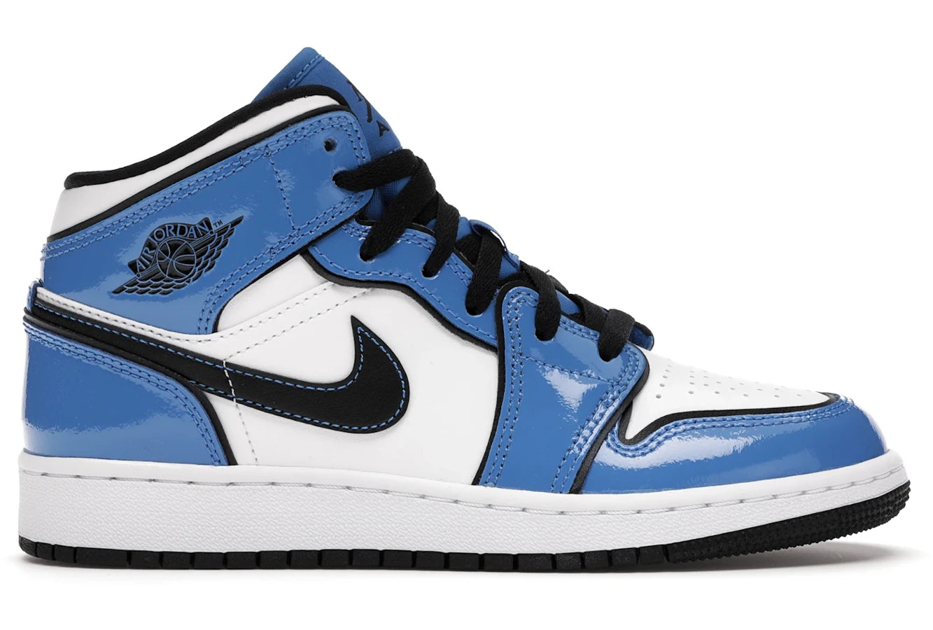 Air Jordan 1 Mid Signal Blue