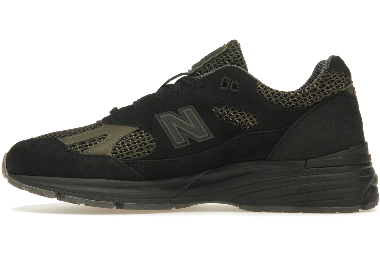 New Balance 991v2 MiUK Stone Island Black