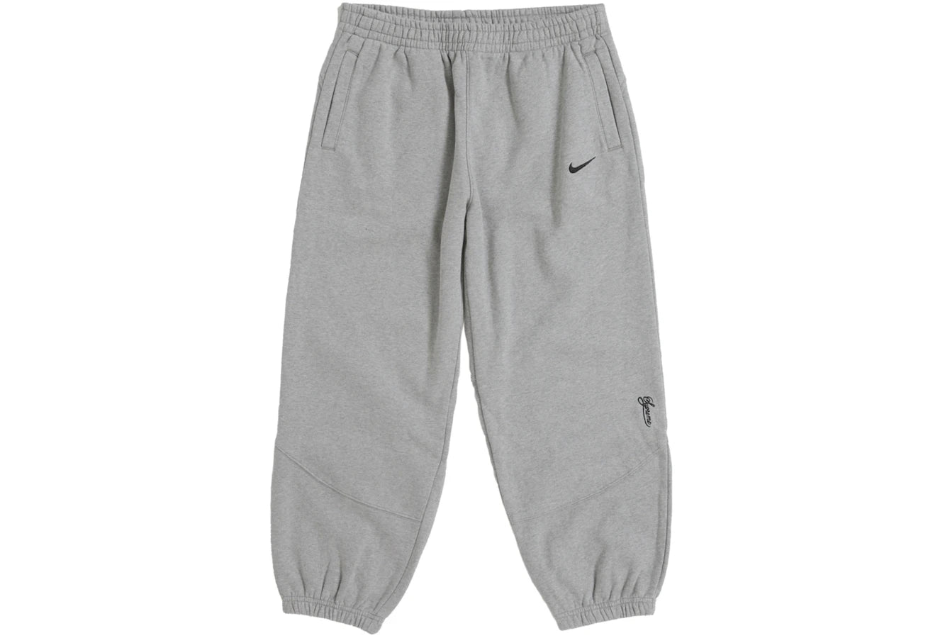 Supreme Nike Sweatpant Heather Grey