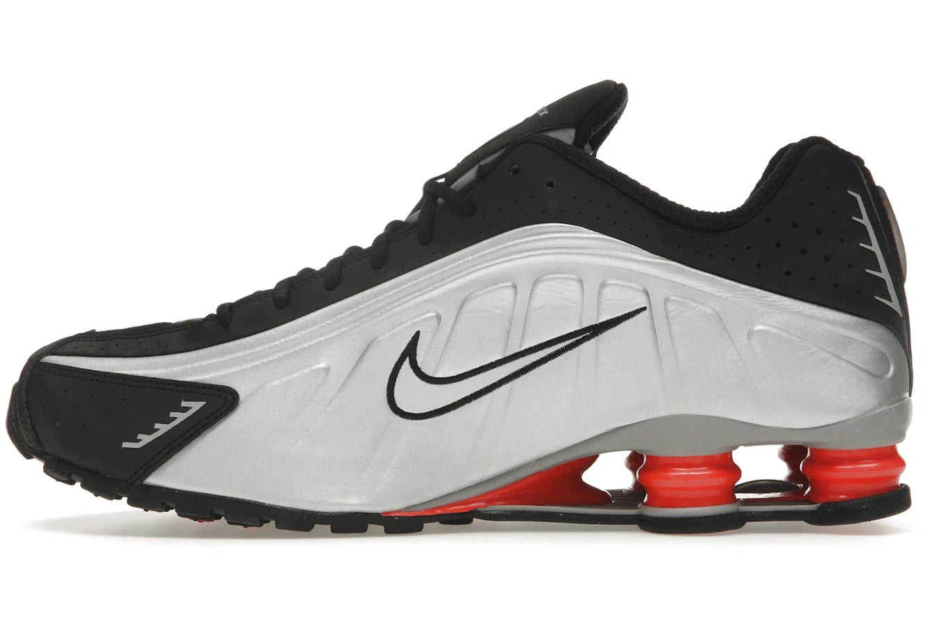 Nike Shox R4 Black Metallic Silver