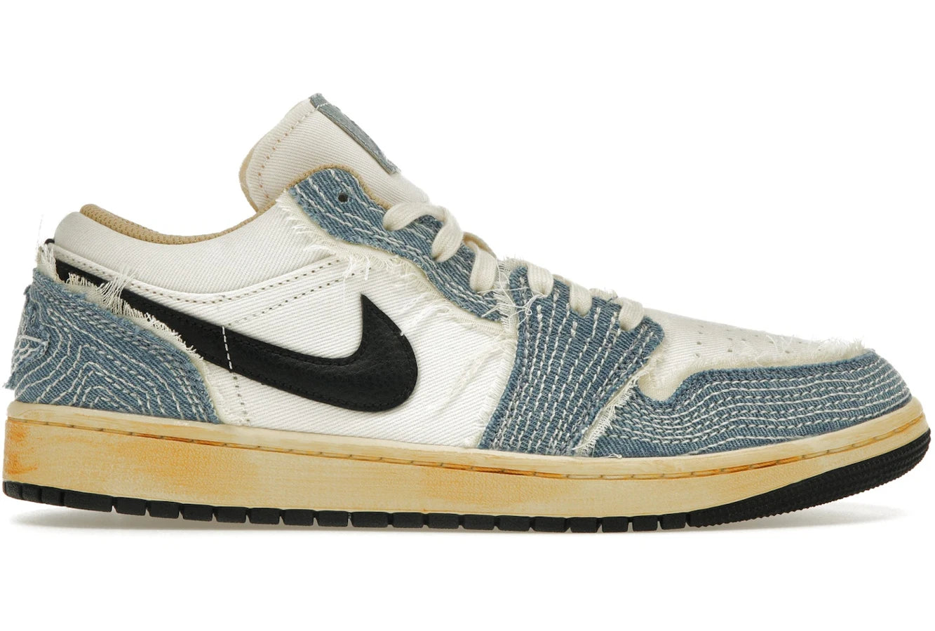 Air Jordan 1 Low SE WRMK Sashiko Denim