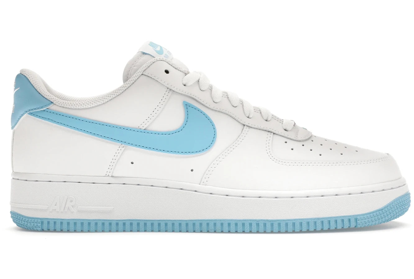 Nike Air Force 1 Low '07 White Aquarius Blue