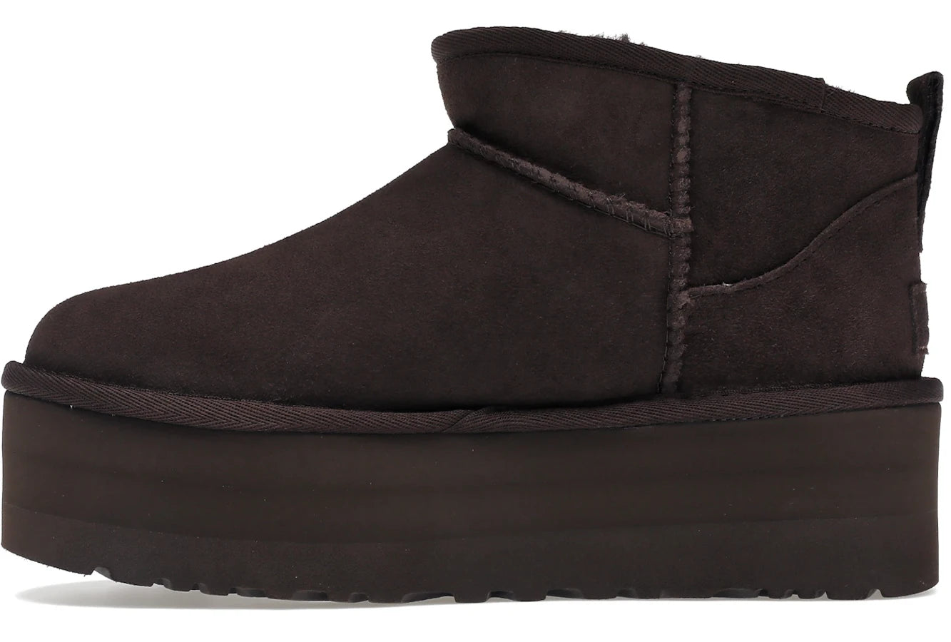 UGG Classic Ultra Mini Platform Boot Burnt Cedar