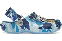 Crocs Classic Clog A Bathing Ape ABC Camo Blue