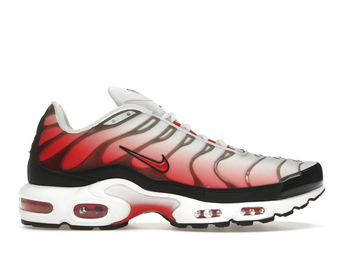 Nike Air Max Plus White Black University Red