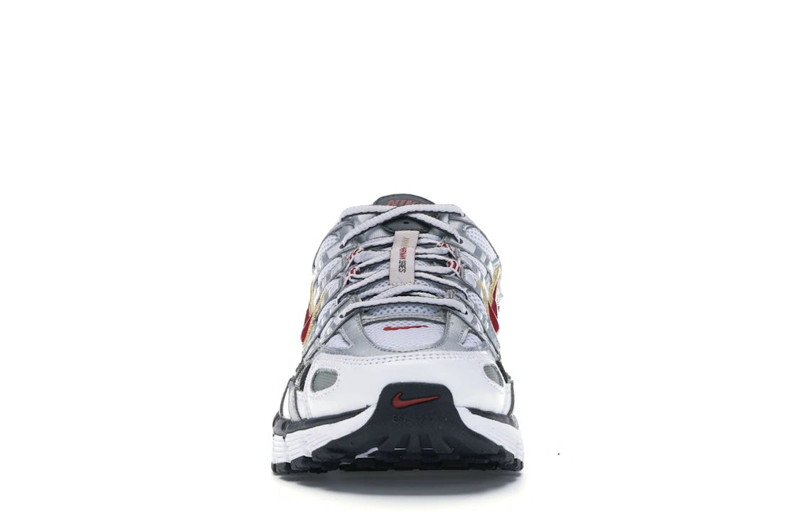 Nike P-6000 White Gold Red (Women's)
