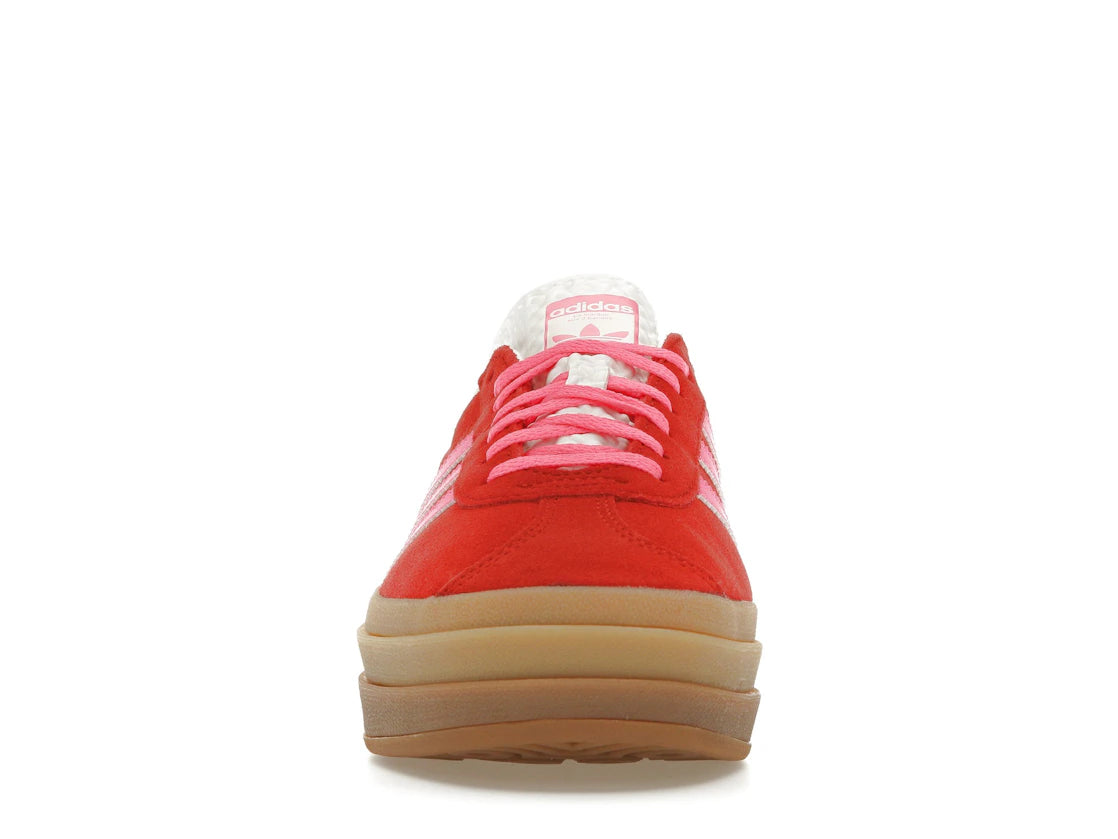 adidas Gazelle Bold Collegiate Red Lucid Pink (Women's)