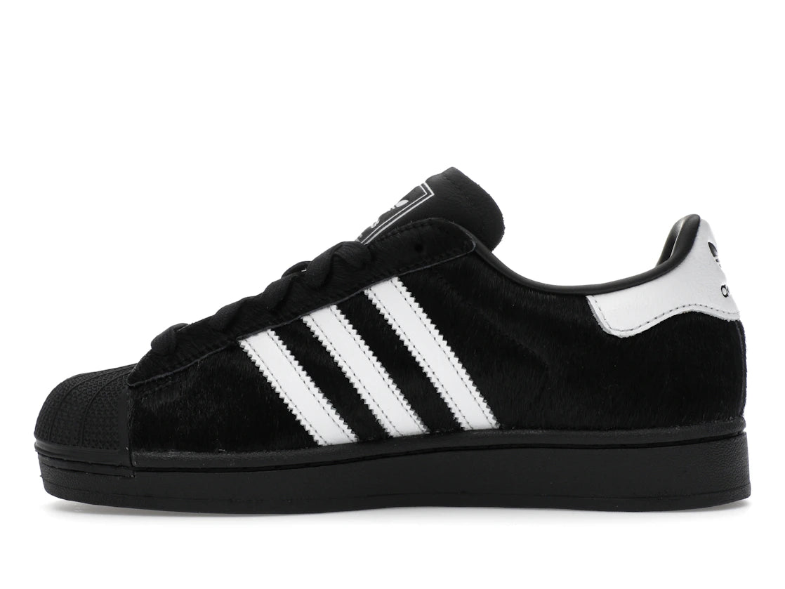 adidas Superstar II Black Ponyhair (Women's)