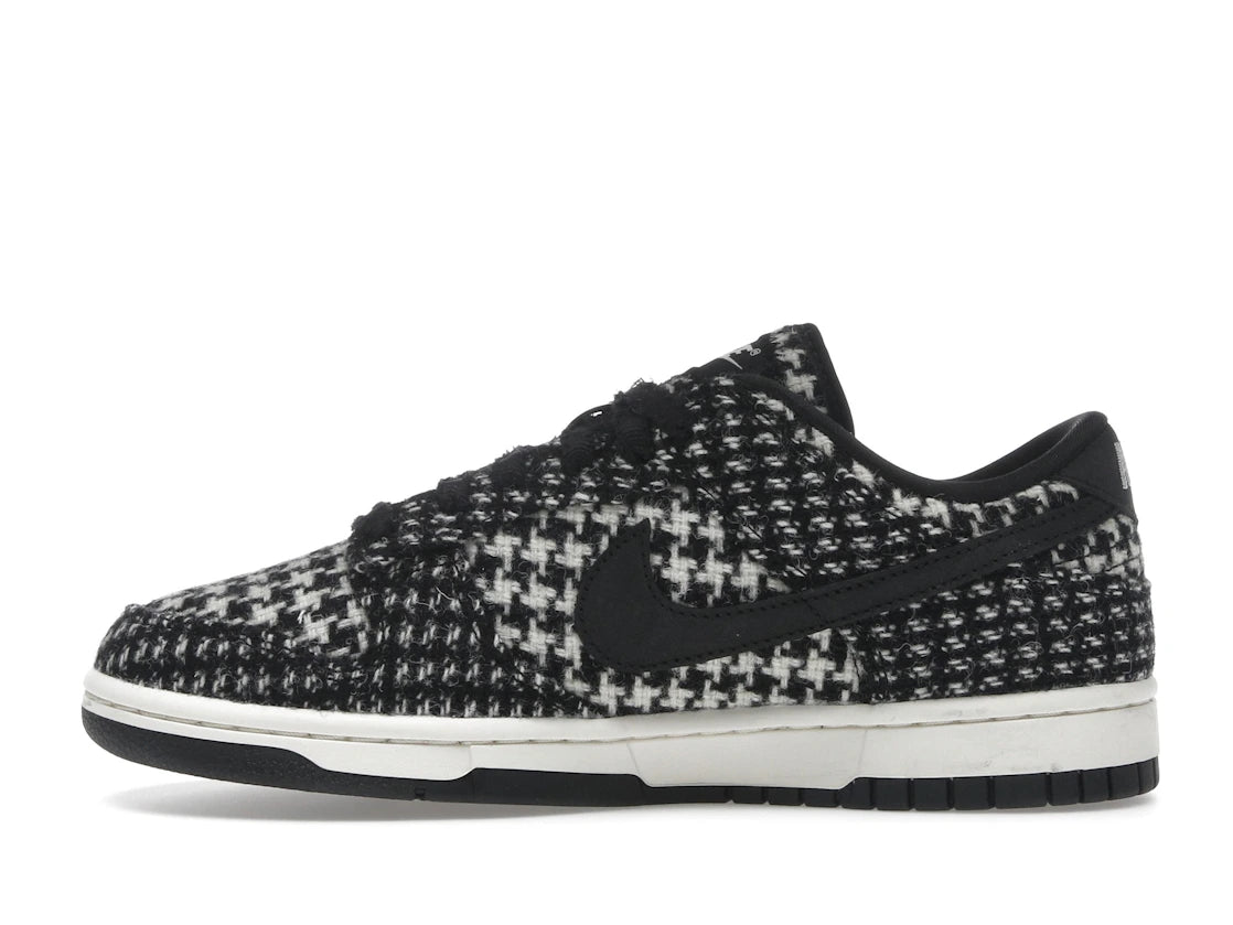 Nike Dunk Low Harris Tweed White Black Multi (Women's)