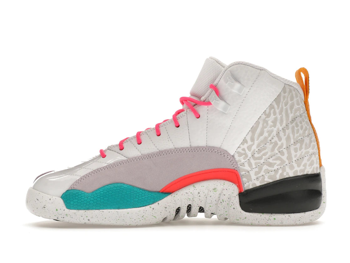 Jordan 12 Retro White Vapor Green (GS)