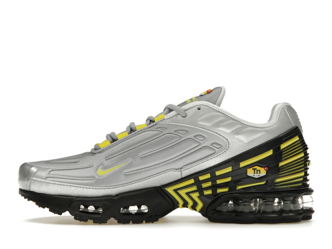 Nike Air Max Plus 3 Metallic Silver Opti Yellow