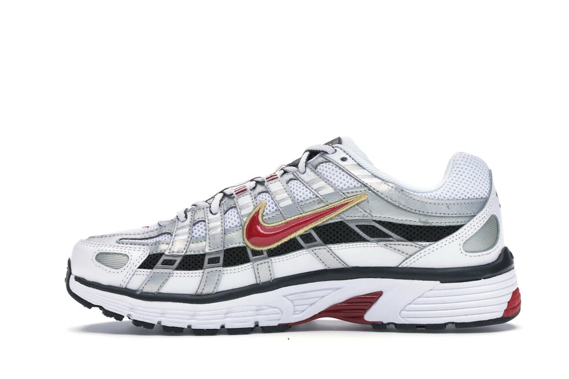 Nike P-6000 White Gold Red (Women's)