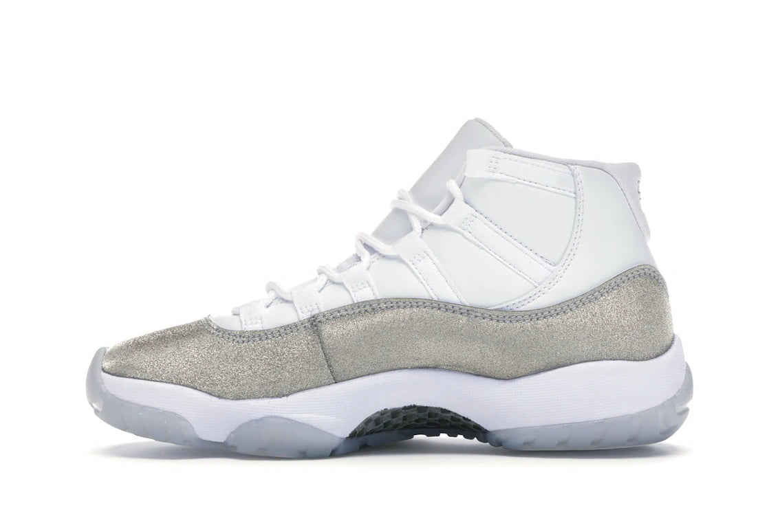 Jordan 11 Retro White Metallic Silver (Women's)