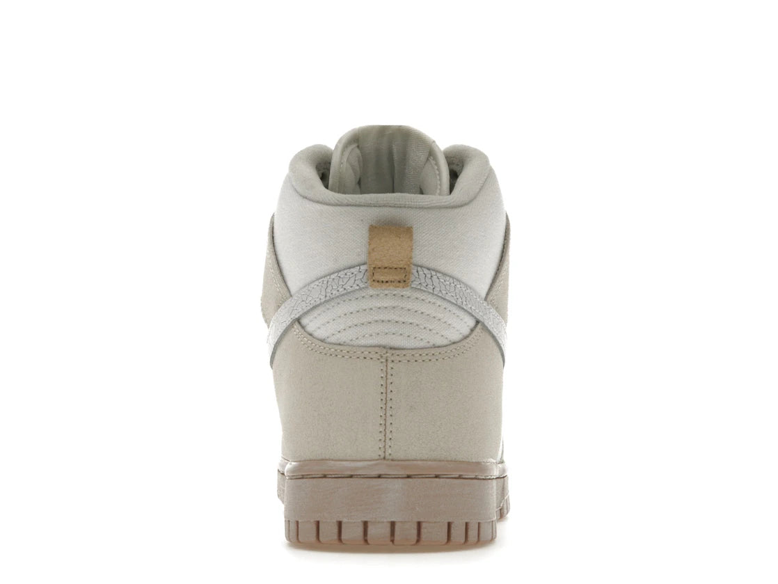 Nike Dunk High Retro PRM Cracked Leather Swoosh