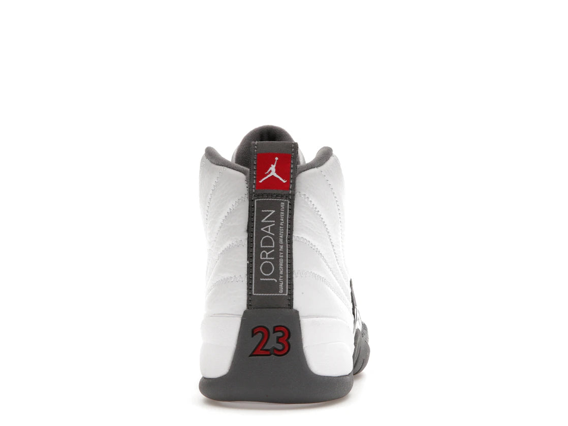 Jordan 12 Retro White Dark Grey