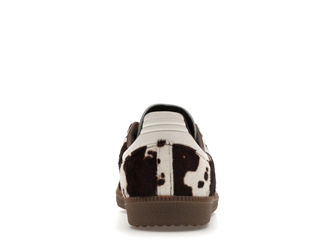 adidas Samba OG Cow Print Dark Brown White (Women's)