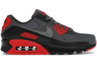 Nike Air Max 90 Smoke Grey Fire Red