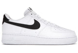 Nike Air Force 1 Low '07 White Black Pebbled Leather