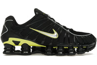 Nike Shox TL Black Dynamic Yellow Metallic Silver