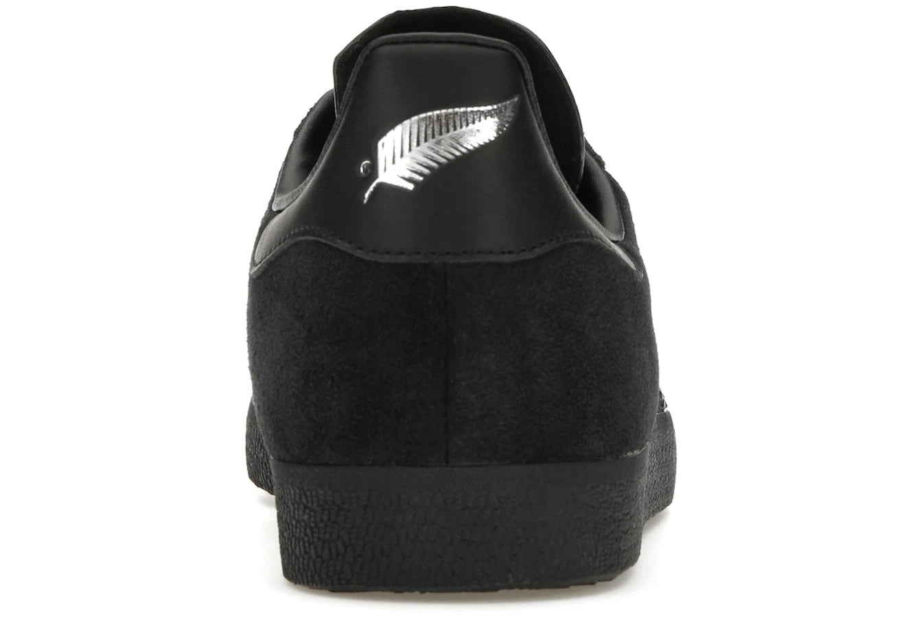Adidas Gazelle All Black Silver Metallic