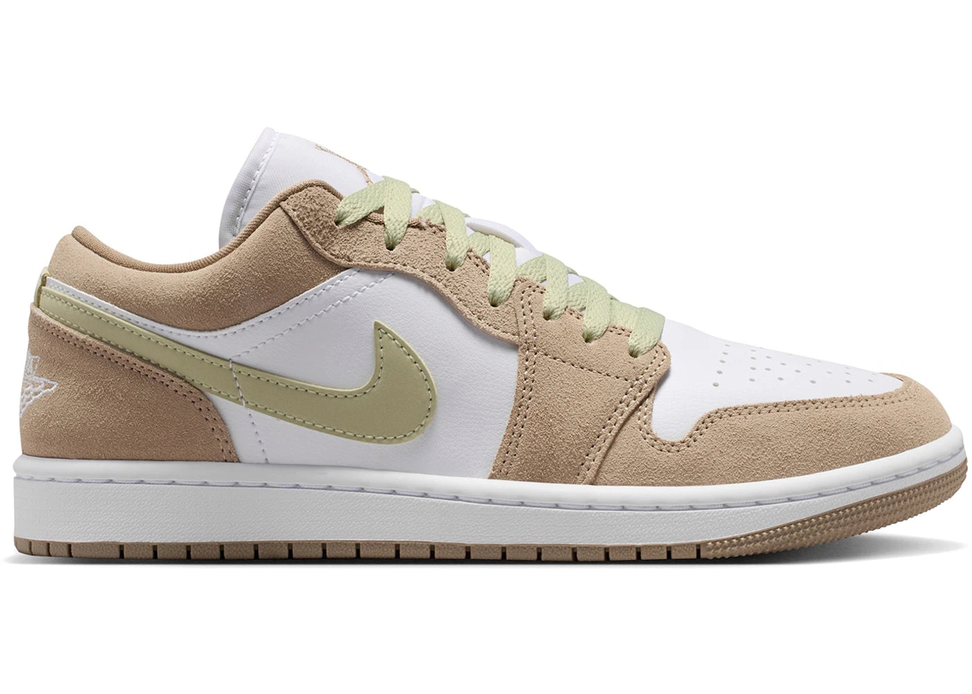 Jordan 1 Low Khaki Olive Aura (Women's)