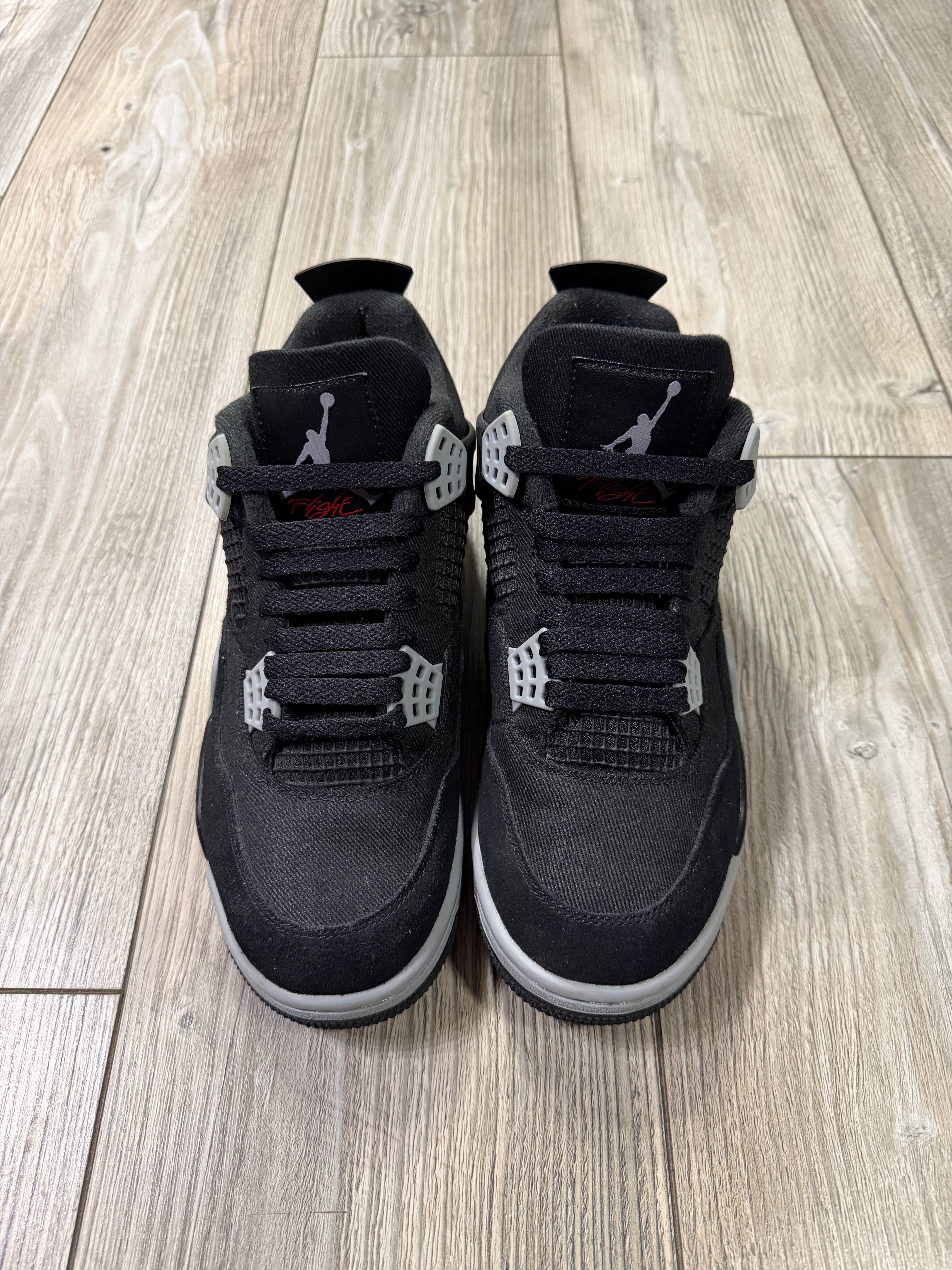 Jordan 4 Black Canvas (EU41)
