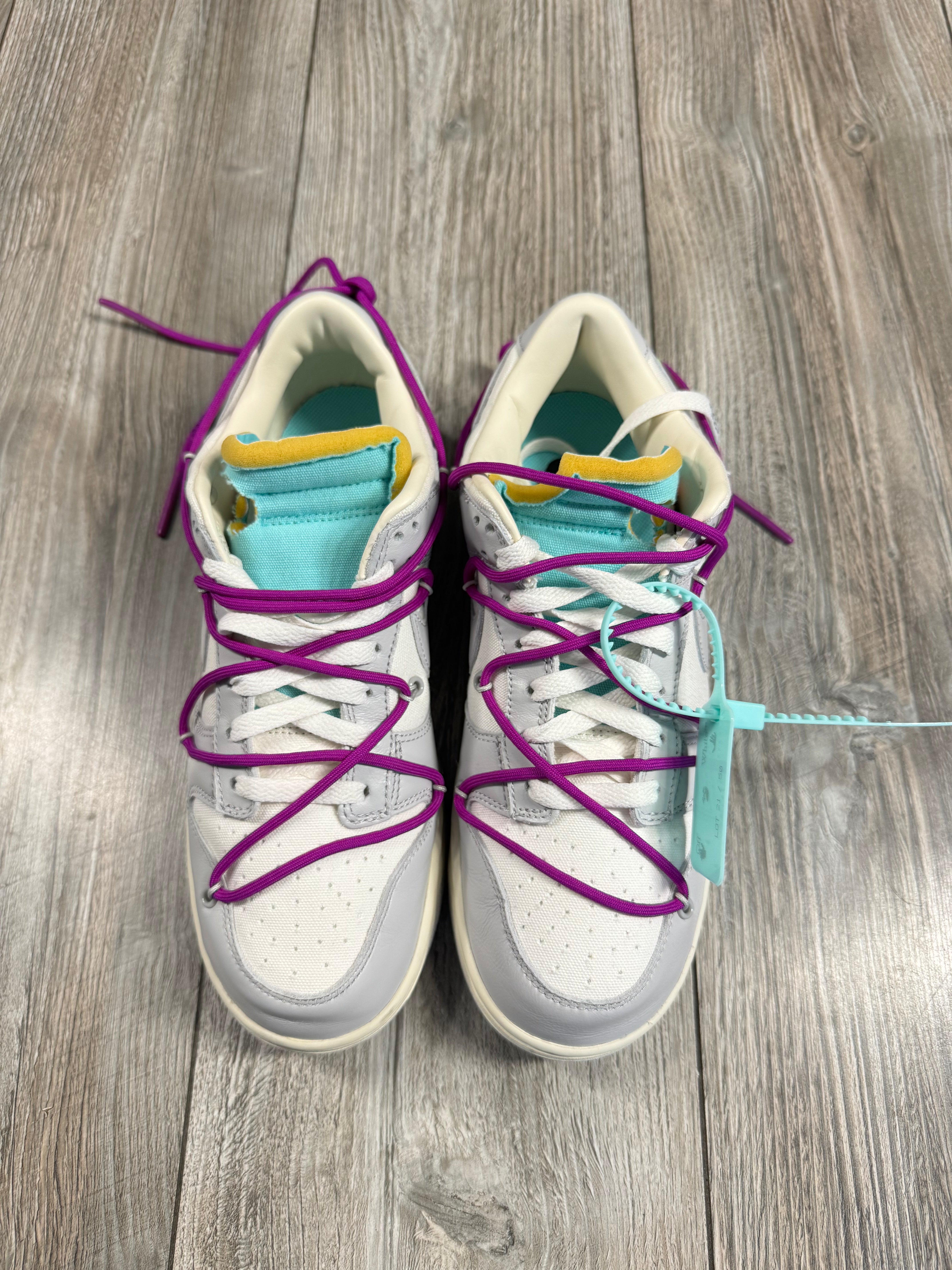 Nike Dunk Low Off-White Lot 21 (EU 42,5)