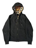 Burberry Zip-Up Hooide (Fit XS)