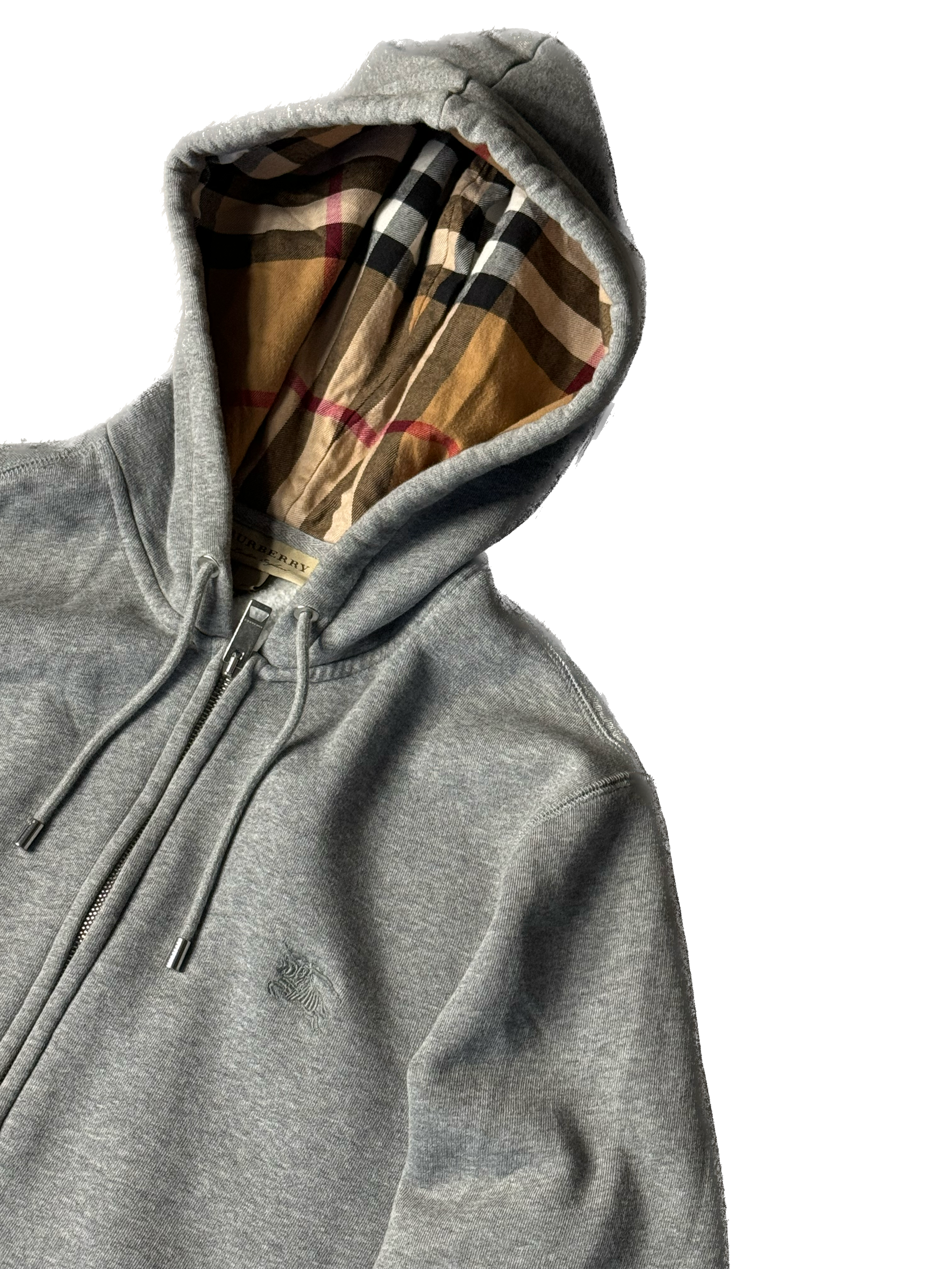 Burberry Zip-Up Hoodie (Fit M)