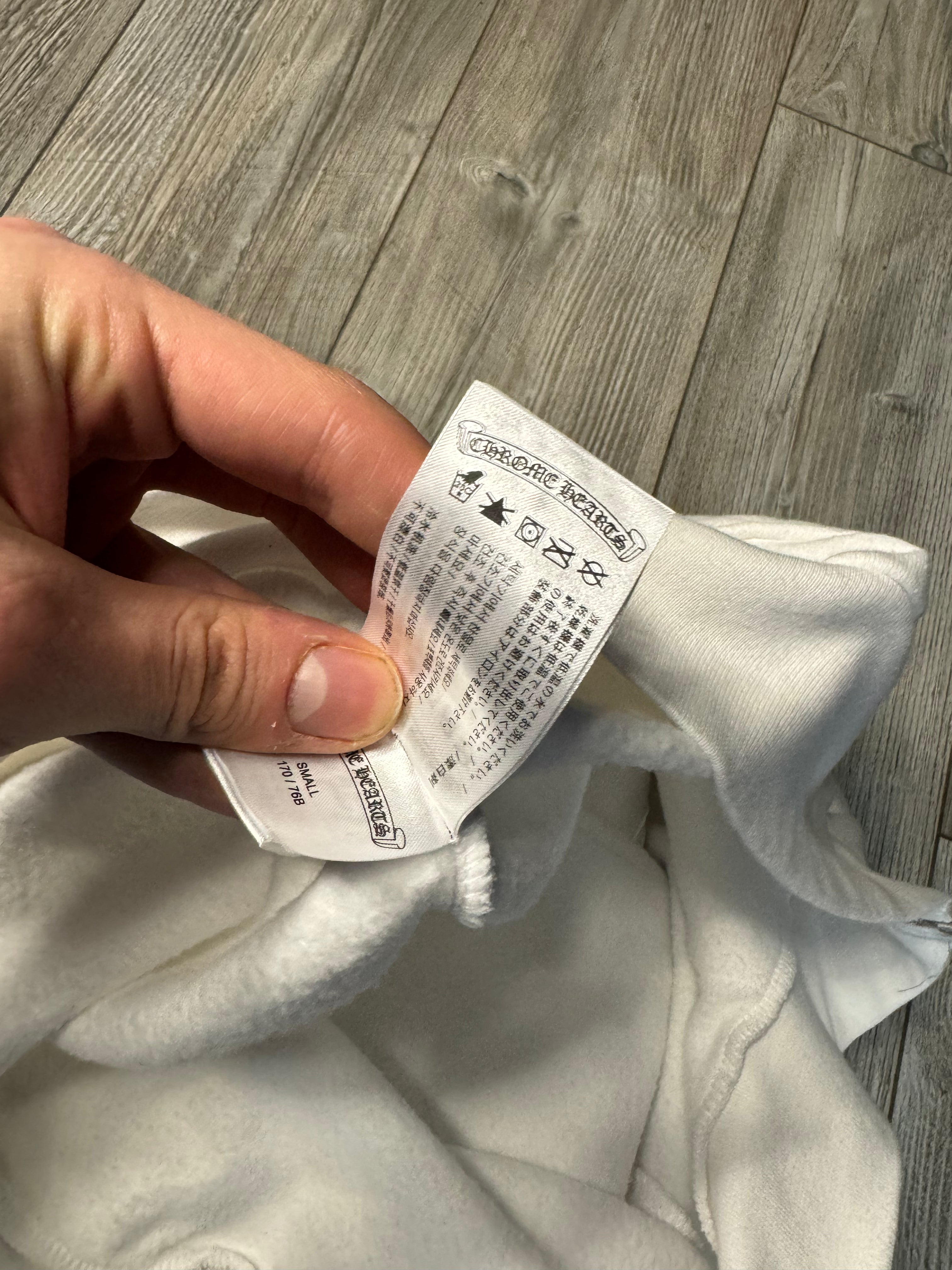 Chrome Hearts Zip-Up Hoodie (Fittaa M)