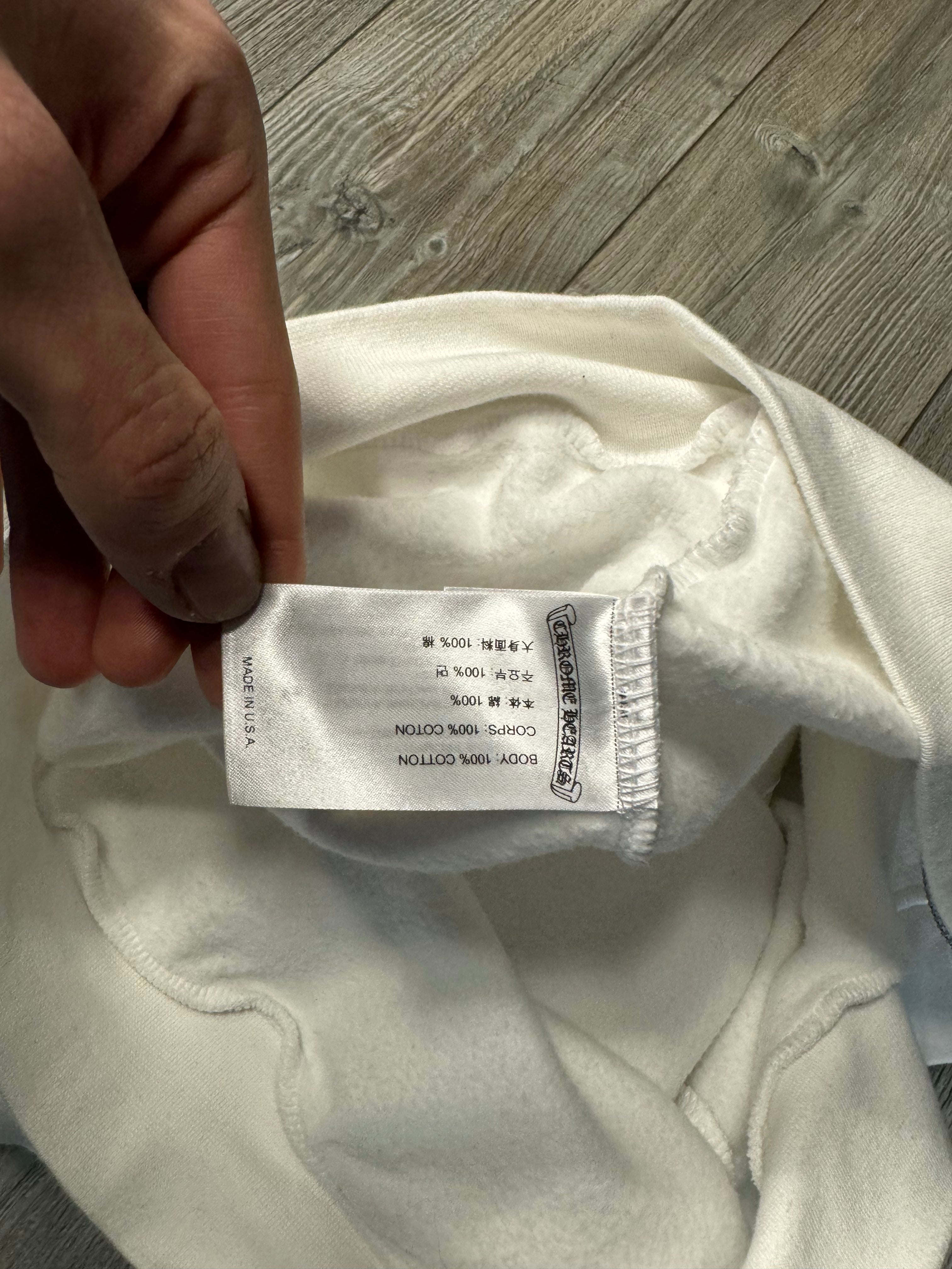 Chrome Hearts Zip-Up Hoodie (Fittaa M)