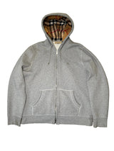 Burberry Zip-Up Hoodie (Fit L)
