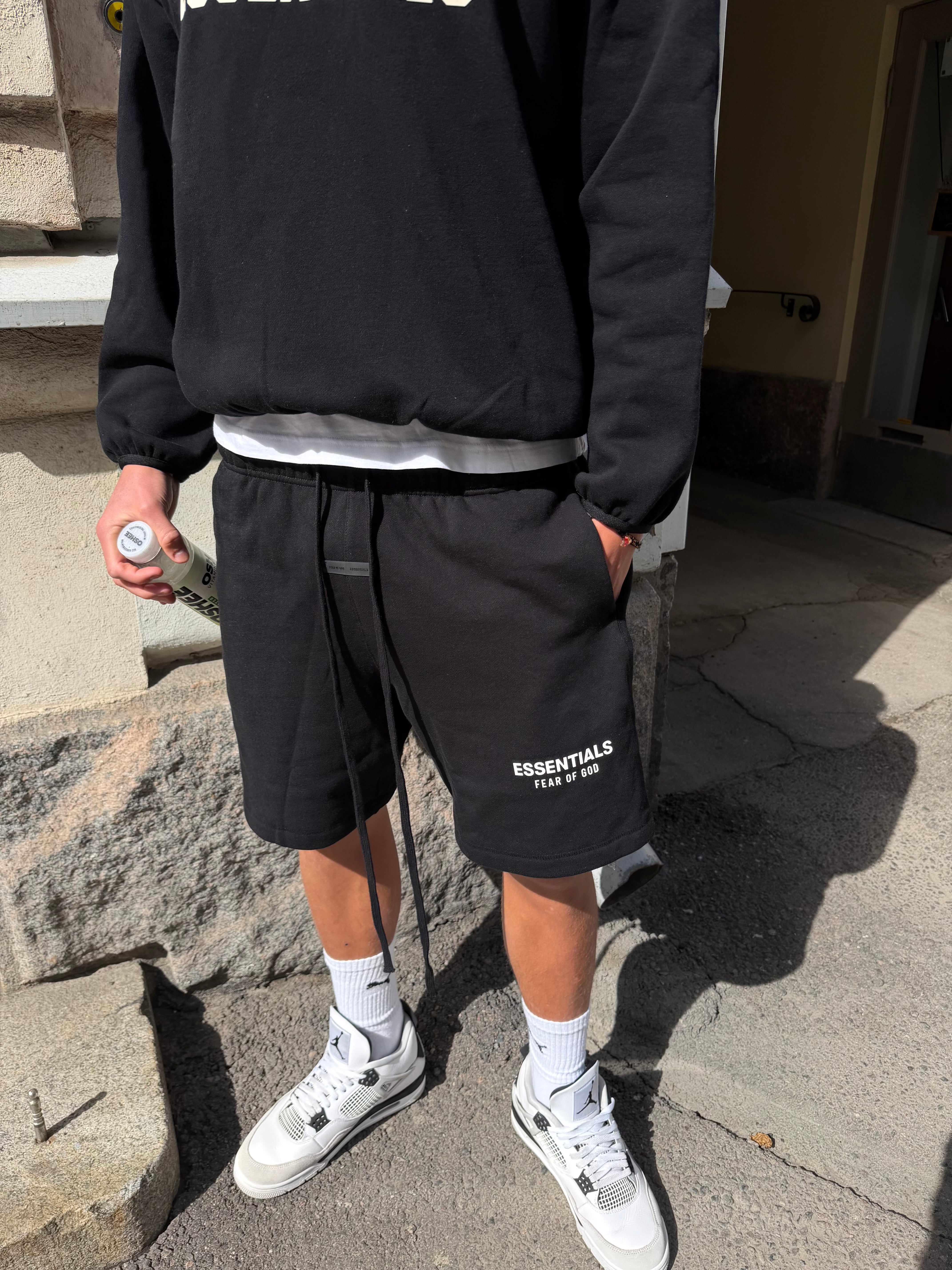 Fear of God Essentials Shorts Black