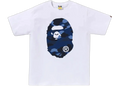 BAPE Color Camo Big Ape Head T-Shirt Navy