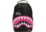 Sprayground Shark Central Pink DLXSV Backpack Black/Pink