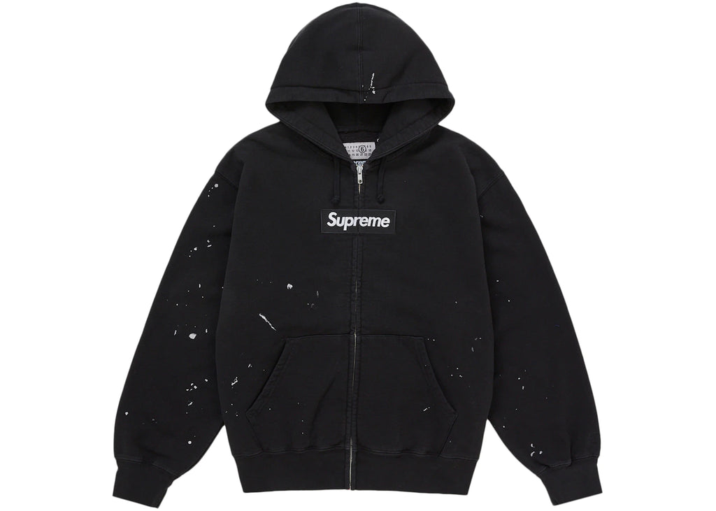 【新品】Supreme MM6 Box Logo Zip Up Hooded　M Supreme-MM6-Maison-Margiela-