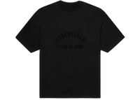 Fear of God Essentials Arch Logo Tee Jet Black