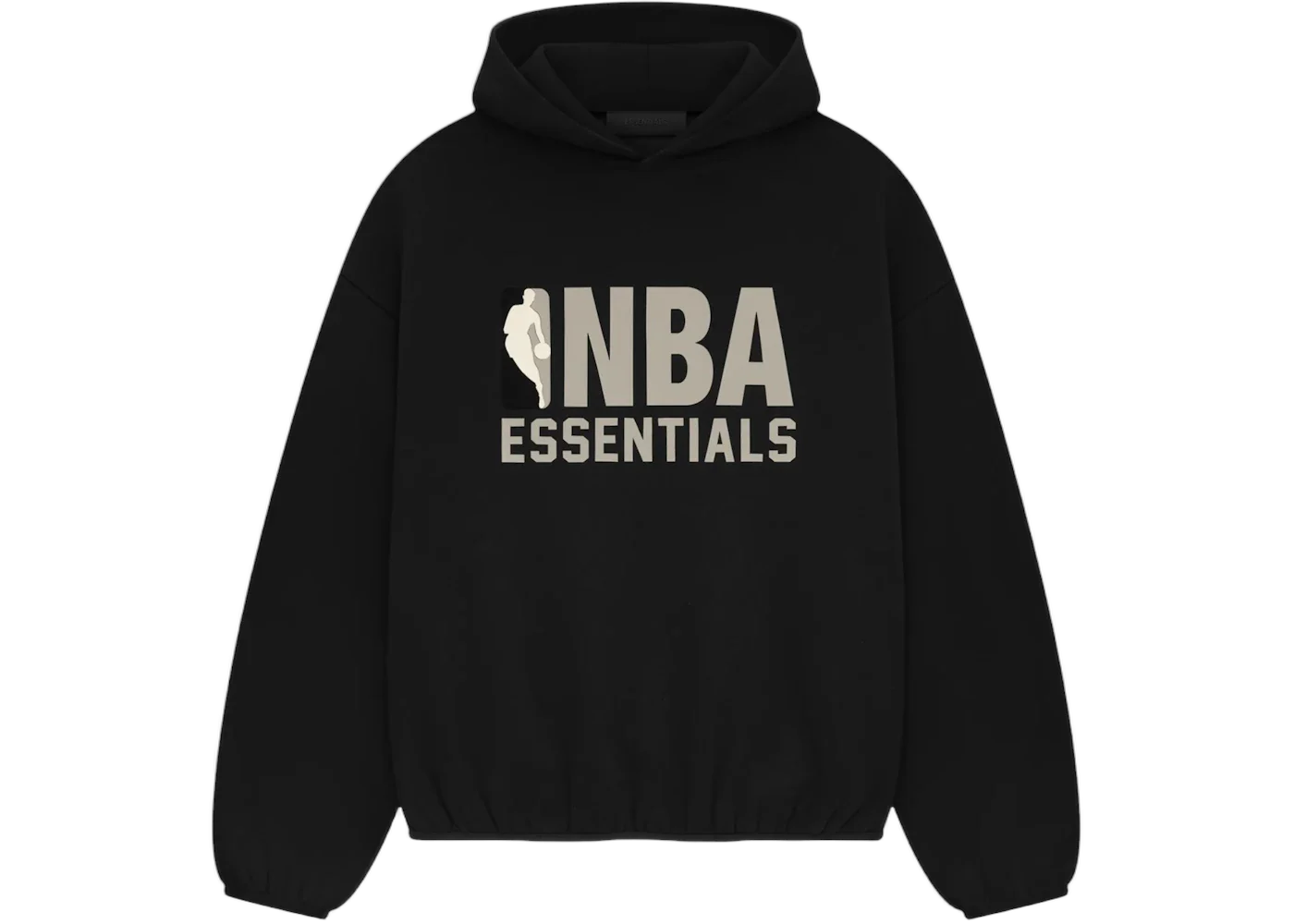 Fear of God Essentials NBA Hoodie Black Grey