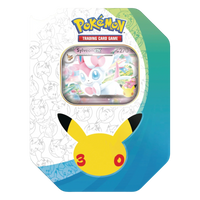 Pokémon TCG 30th Celebration Sylveon ex Tin