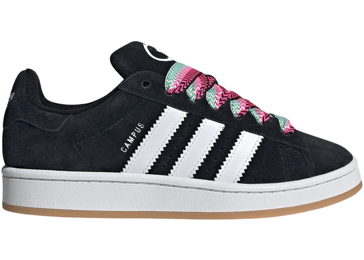 adidas Campus 00s Camp Core Black Lucid Pink Cloud White (Women's)