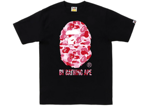 BAPE ABC Camo T-Shirt Black Pink