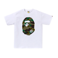 BAPE Color Camo Big Ape Head T-Shirt White Green